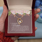 To My Beautiful Mom | Thank You - Forever Love Necklace