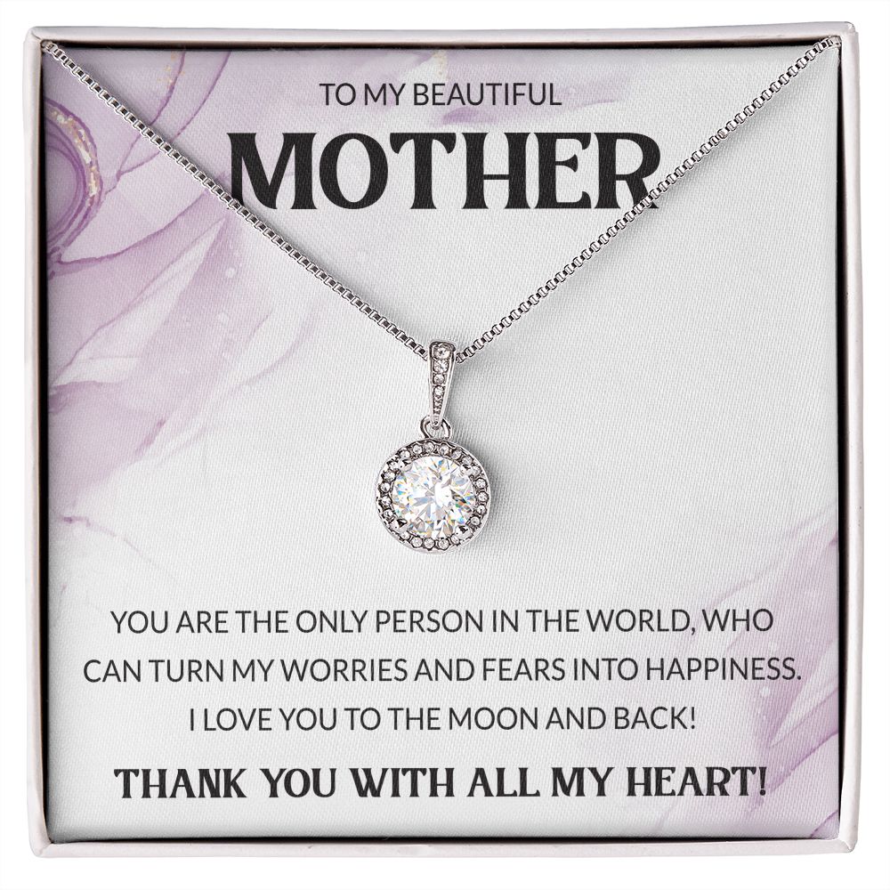 To my beautiful mother on sale necklace