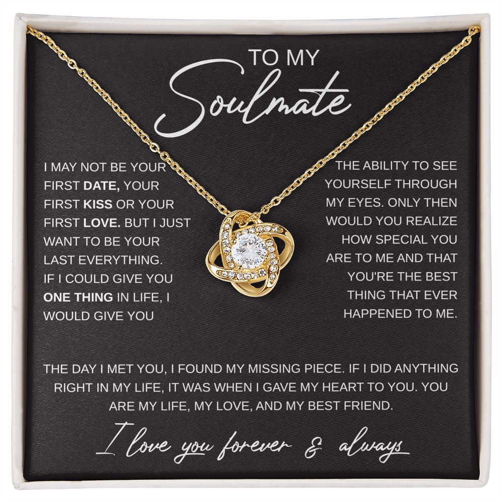 Soulmate Forever & Always Black BG