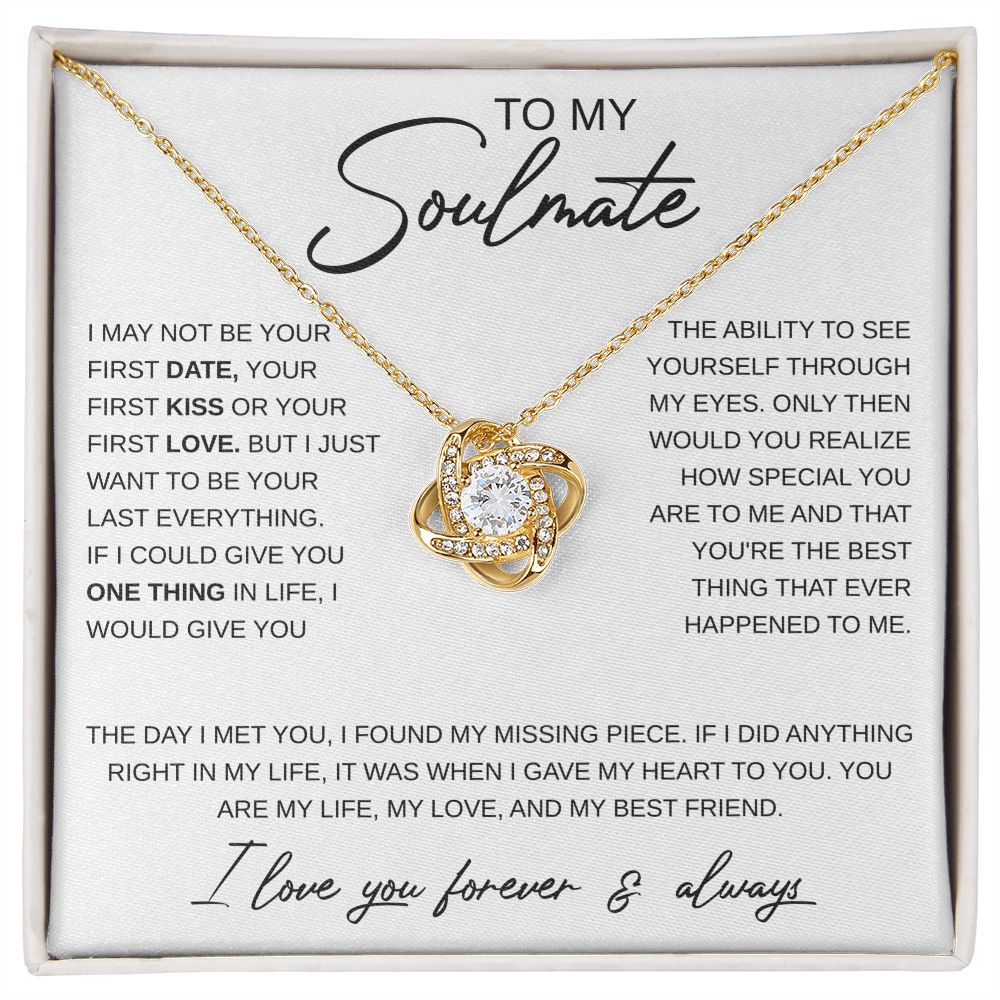 Soulmate Forever & Always White BG