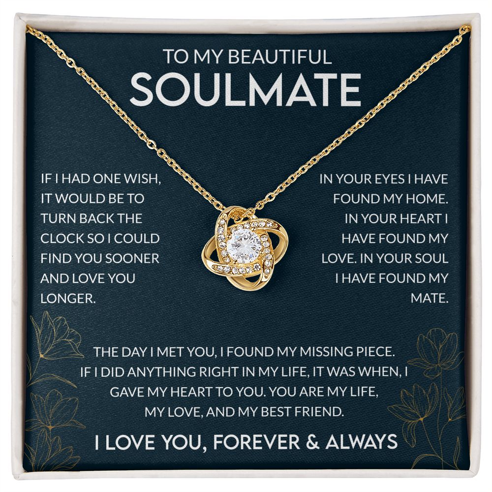 To My Beautiful Soulmate