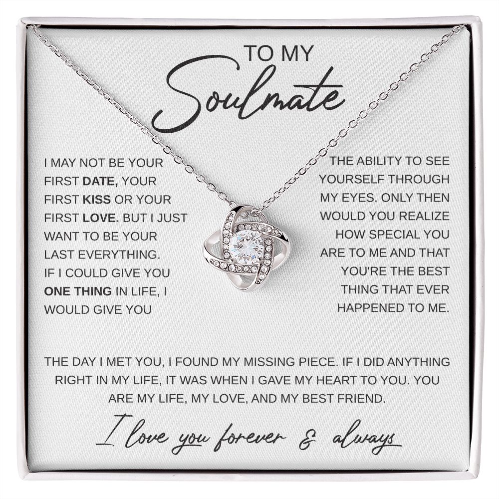 Soulmate Forever & Always White BG
