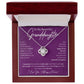 To My Beautiful Granddaughter Always & Forever Purple BG