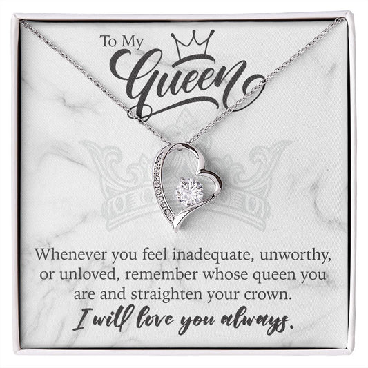 To My Queen White BG