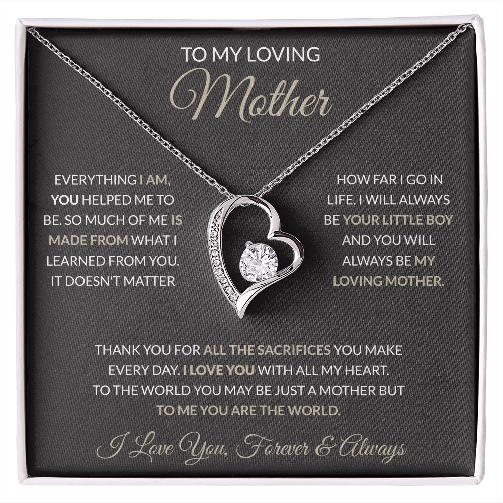 My Loving Mother Black BG