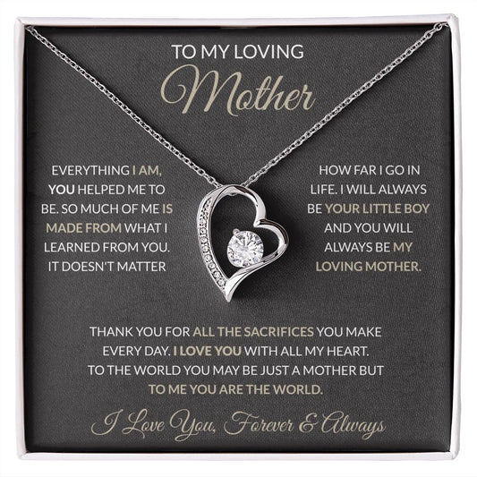My Loving Mother Black BG