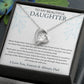 To My Beautiful Daughter, Dad White BG