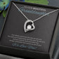To Our Beautiful Granddaughter Black BG