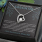 To My Beautiful Daughter, Dad Black BG