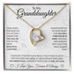 To My Granddaughter White BG