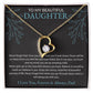 To My Beautiful Daughter, Dad Black BG