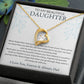 To My Beautiful Daughter, Dad White BG