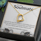 To My Soulmate Roses White BG